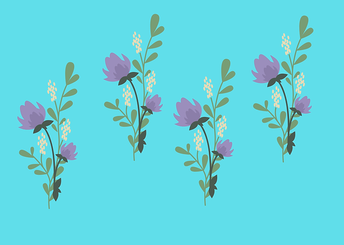 beautiful flower art