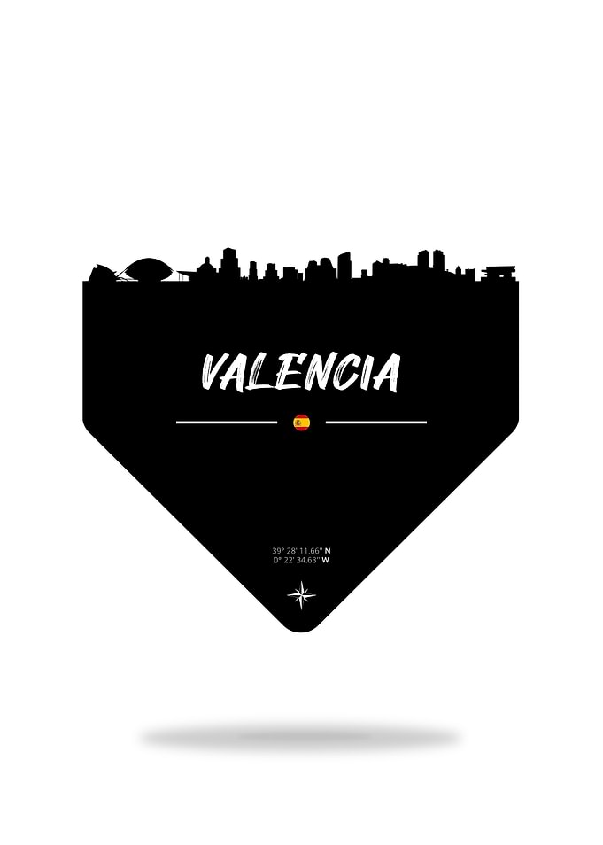 Valencia Spain Skyline