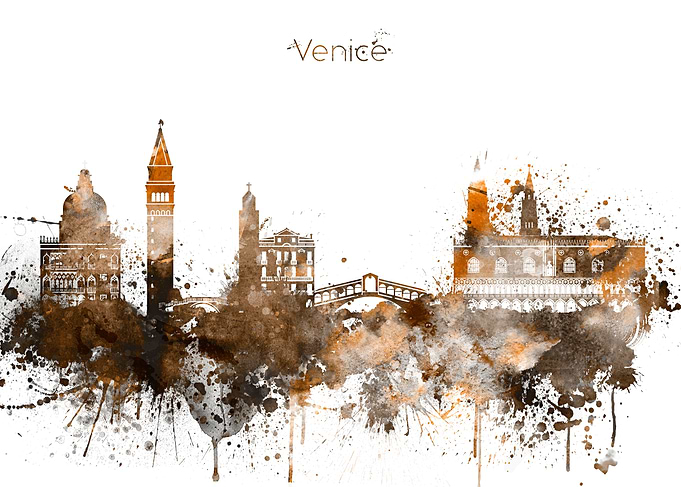 Venice Italy Skyline