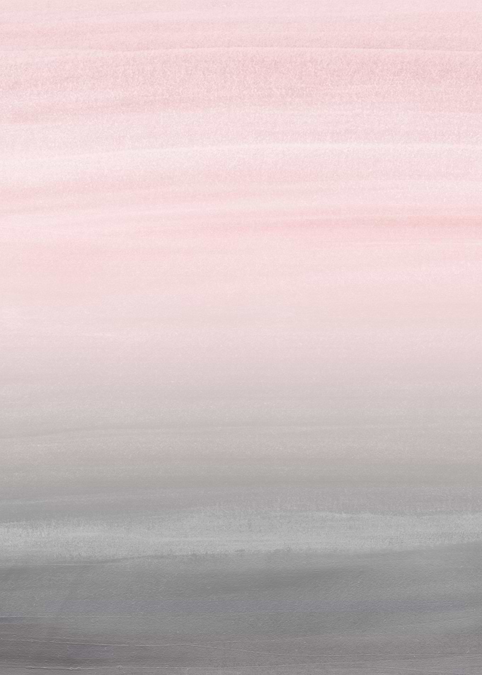 Blush Gray Watercolor