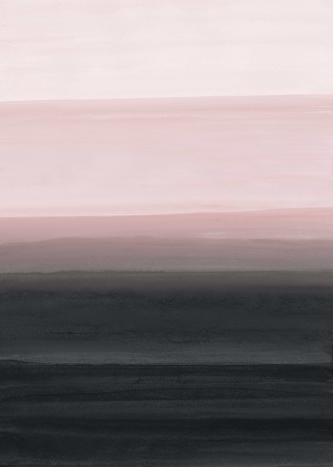 Blush Black Watercolor 1