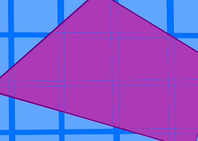 blue purple line