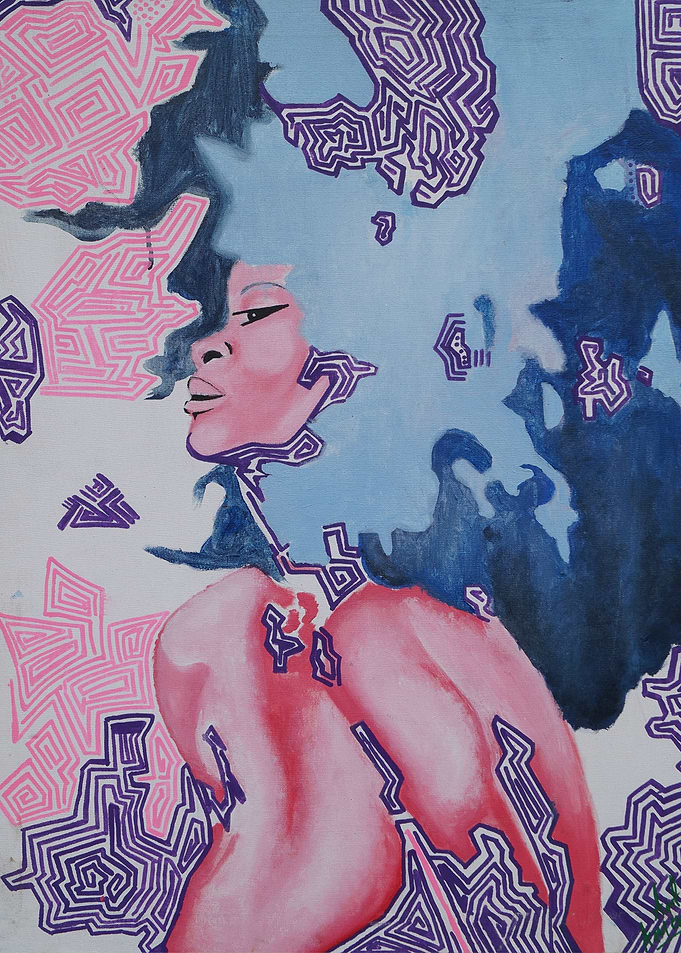 Timeline afrowoman