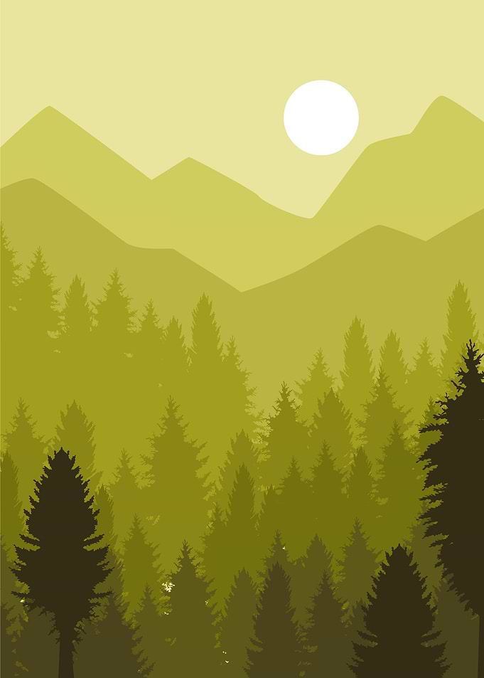 the green