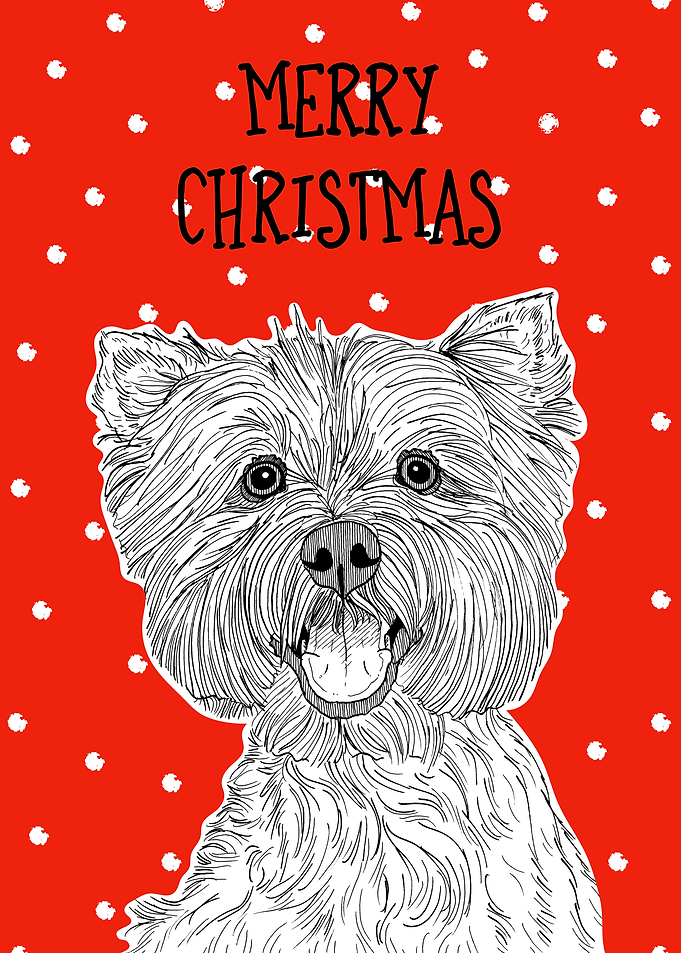 Westie Christmas Greeting