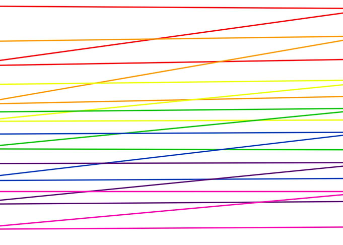 colourful lines