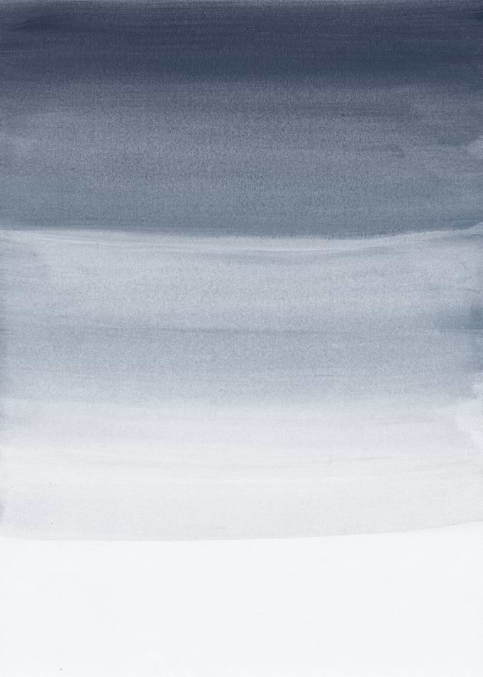 Midnight Blue Watercolor 1