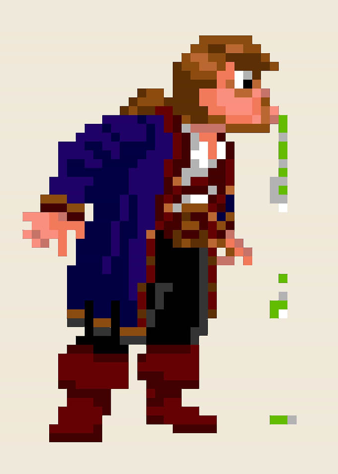 Guybrush Failed Spit