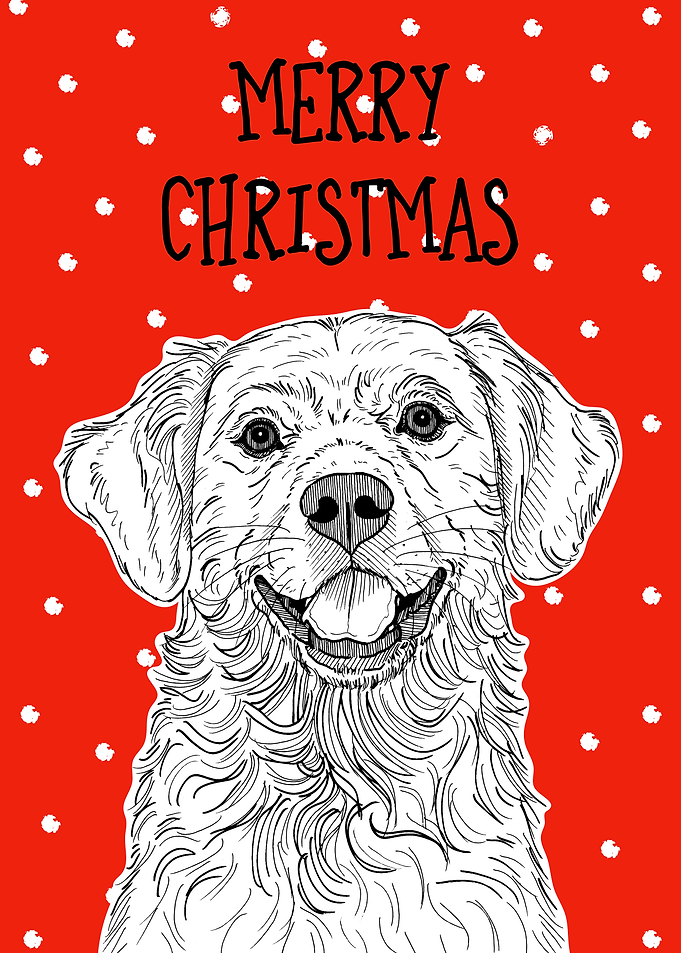 Retriever Christmas Decor