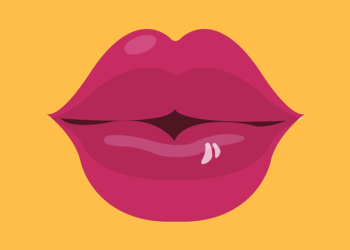 lips kiss of love