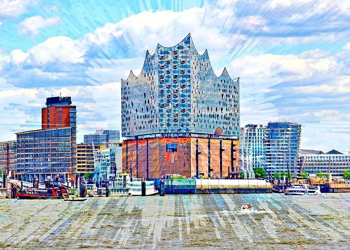 Elbe philharmonic hall