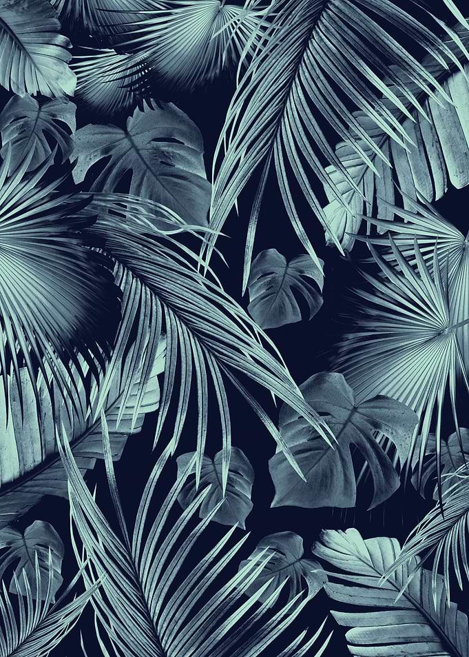 Tropical Jungle Leaves 9