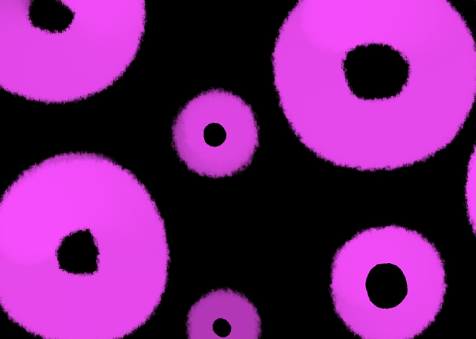 black and pink