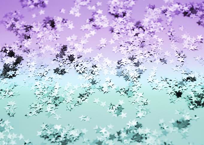 Mermaid Glitter Stars 4