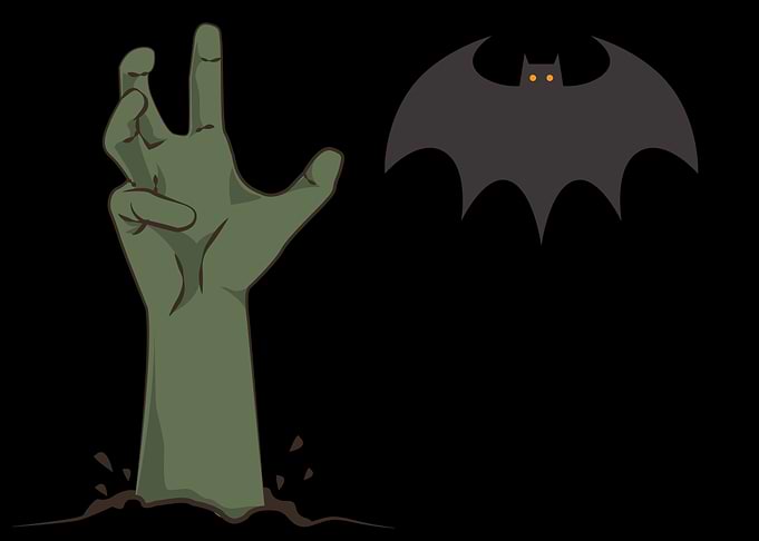ghost hands from graveyard