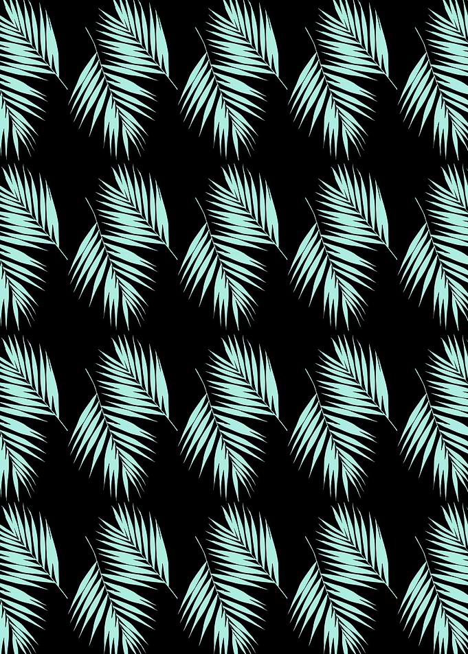 Palm Leaves Pattern 2