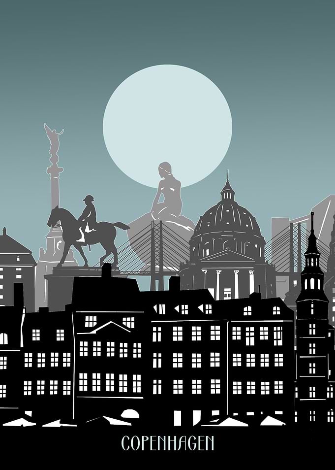 copenhagen city minimal