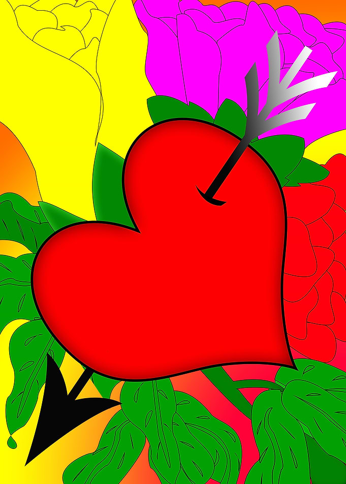 arrow in heart
