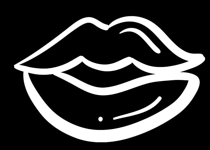 lips kiss of love