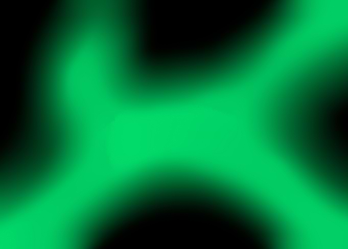 black and green