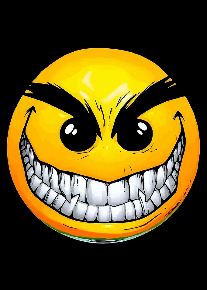 Bad smiley face