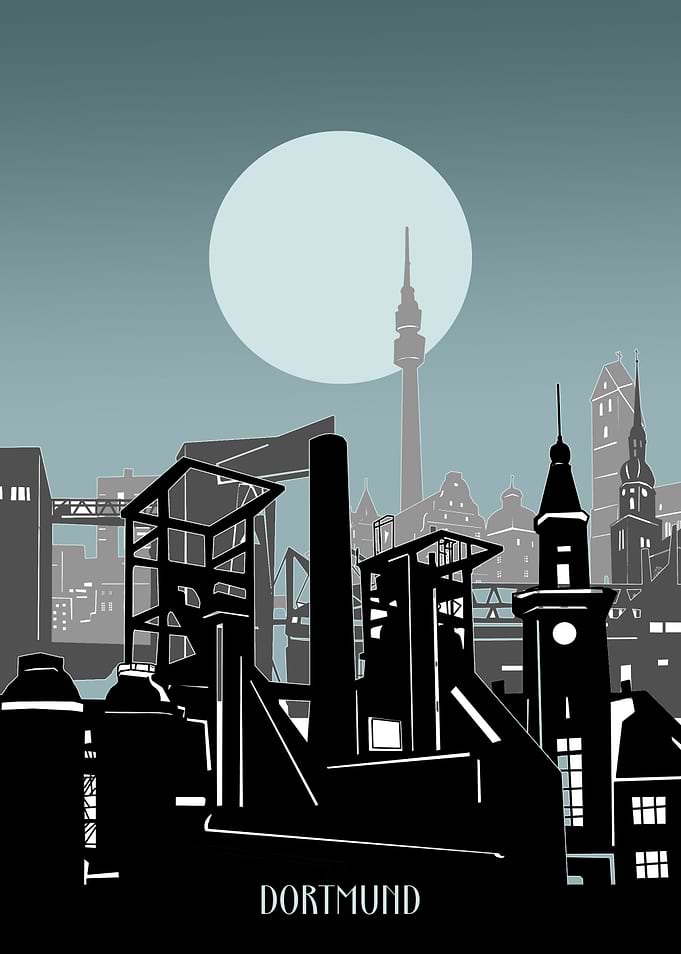 dortmund city minimal