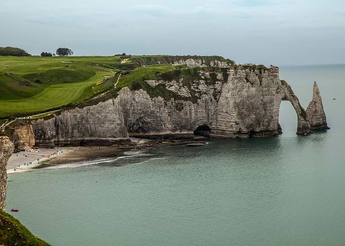 Amazing Cliff of Etretat