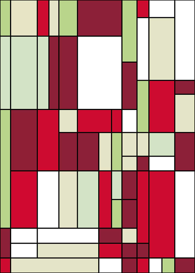 Piet Mondrian style