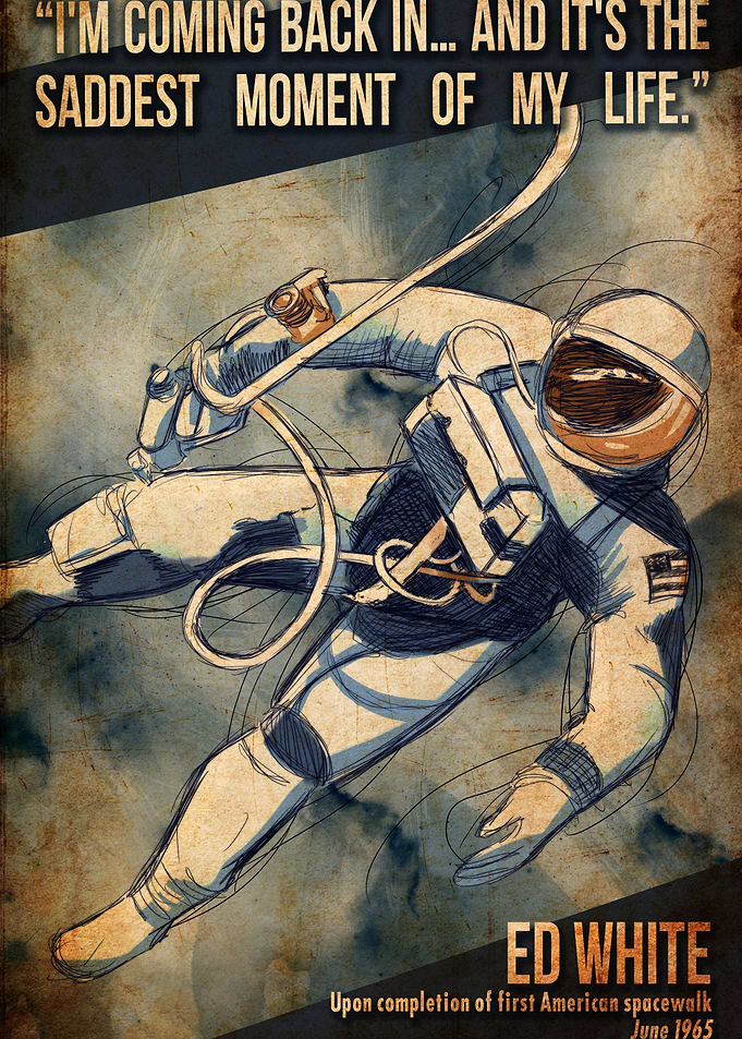 Ed White Space Walk Quote