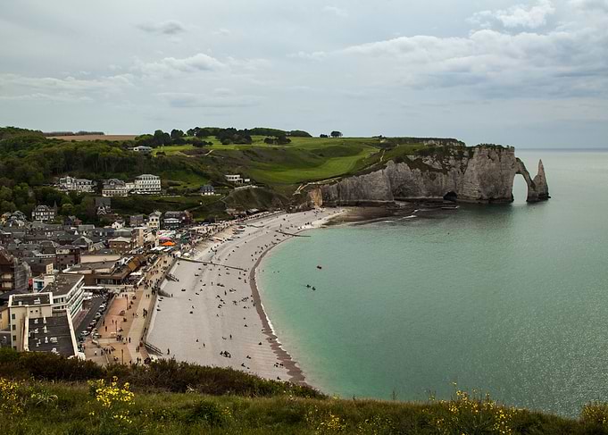 Etretat Seaside Beach