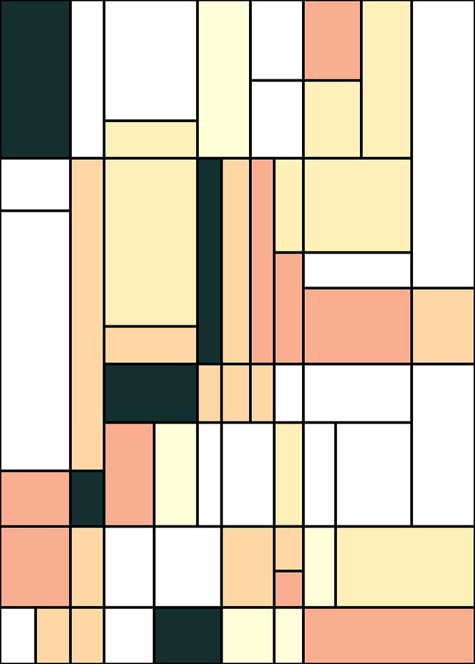 Piet Mondrian style