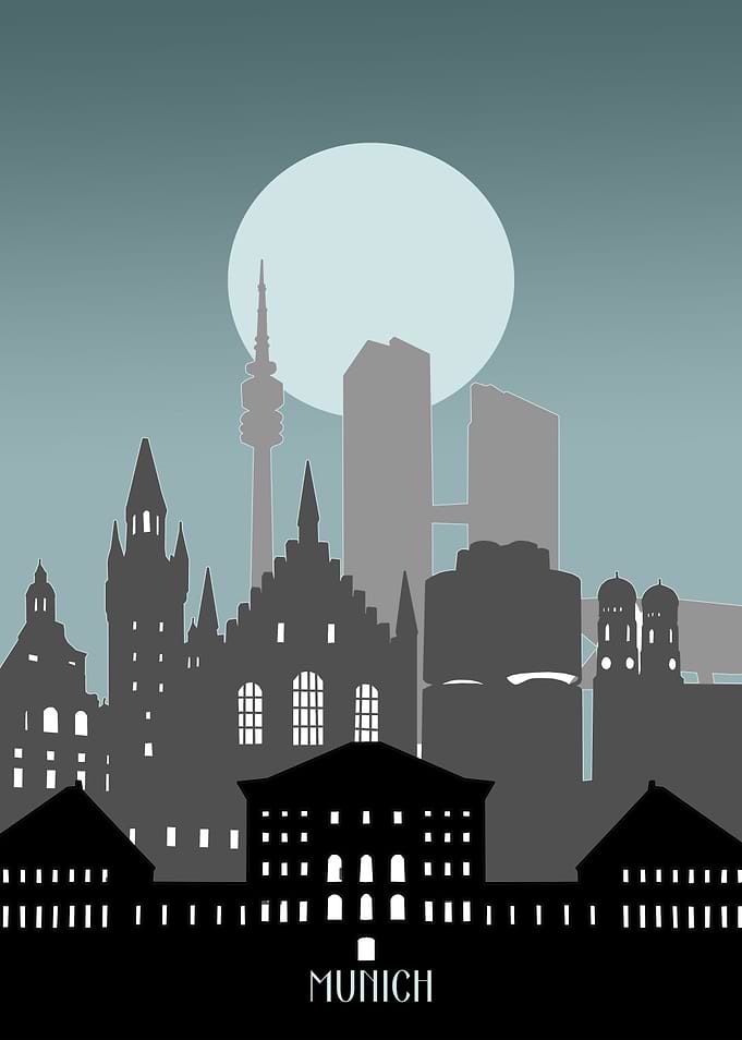munich city minimal
