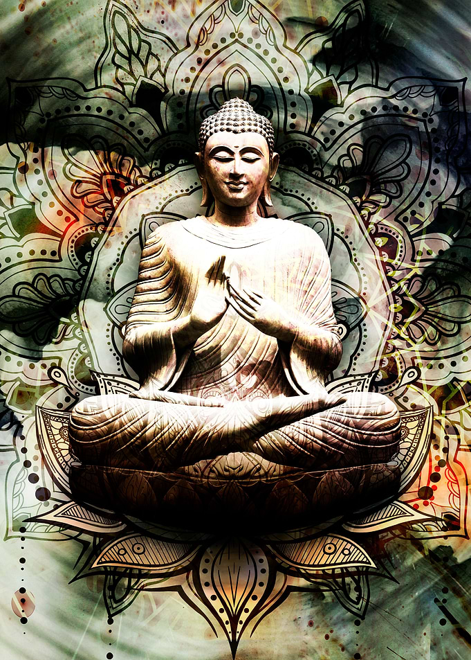 Flower Buddha