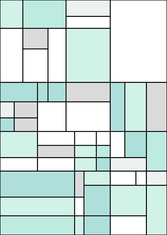 Piet Mondrian style