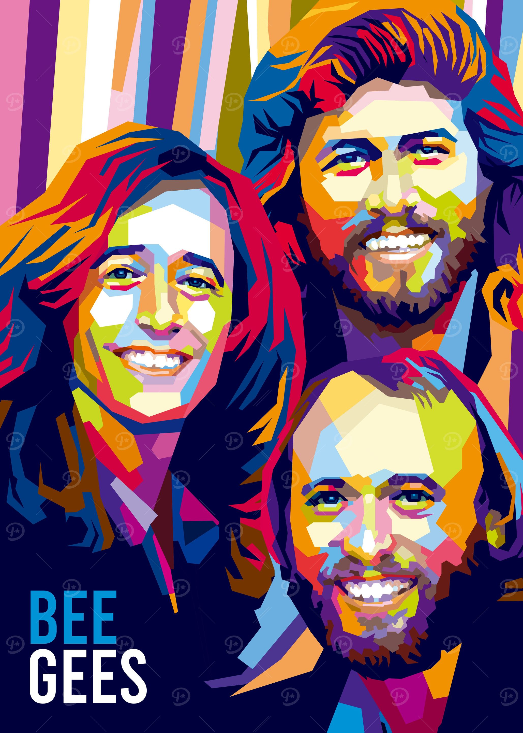 Bee Gees Poster