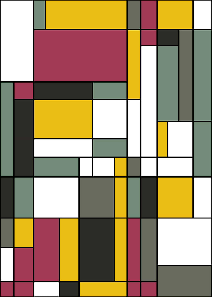 Piet Mondrian style