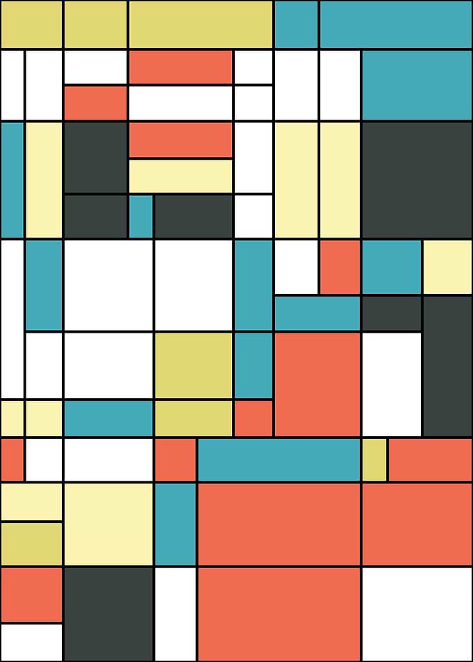 Piet Mondrian style