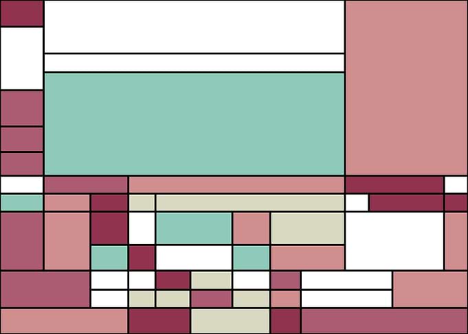 Piet Mondrian style