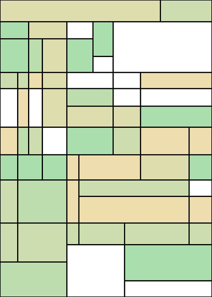 Piet Mondrian style