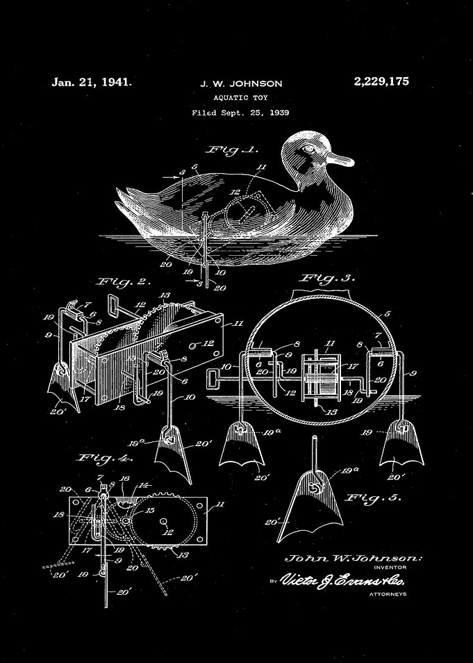 patent duck Johnson