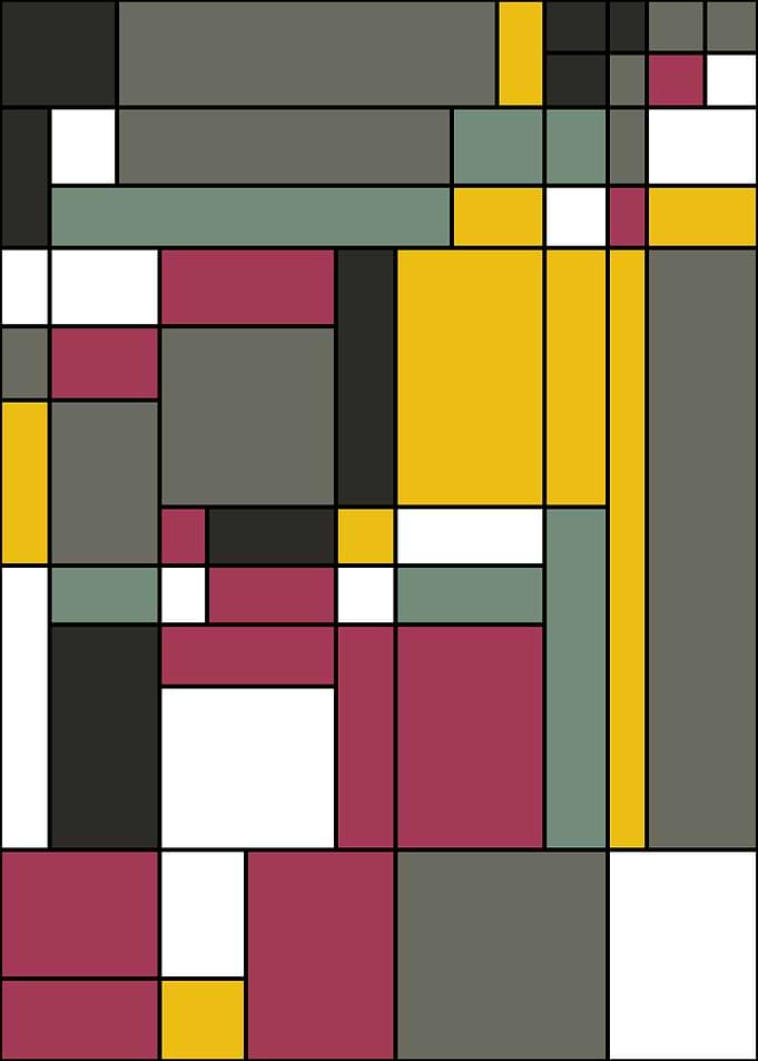 Piet Mondrian style