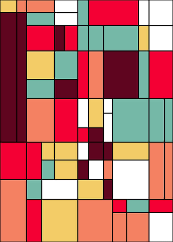 Piet Mondrian style