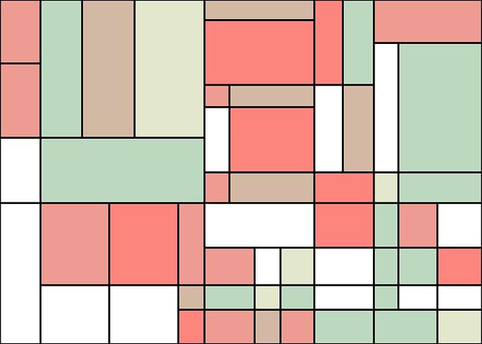 Piet Mondrian style