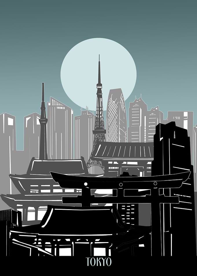 tokyo city minimal