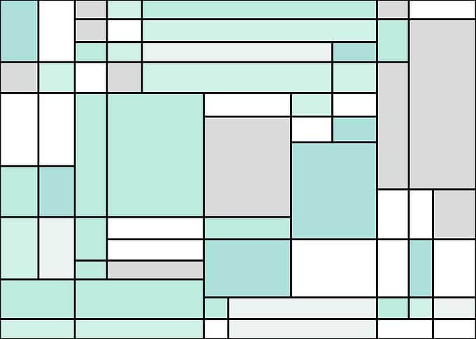 Piet Mondrian style