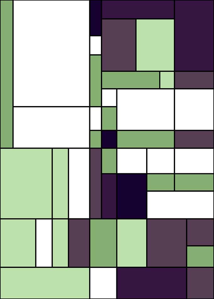 Piet Mondrian style
