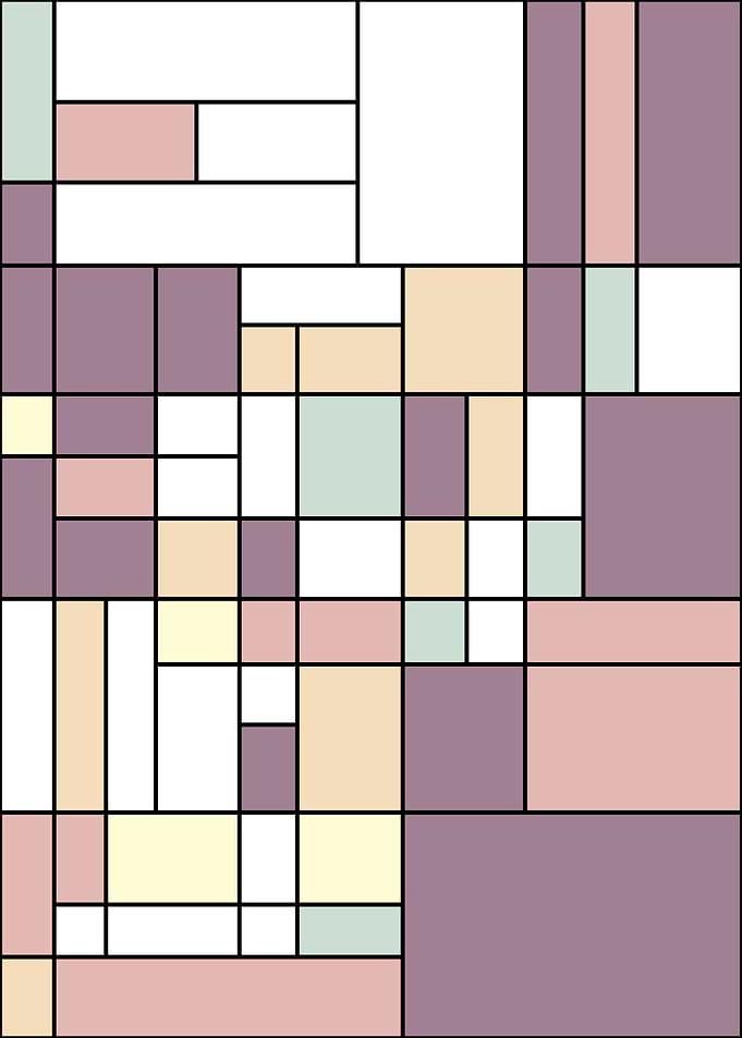 Piet Mondrian style