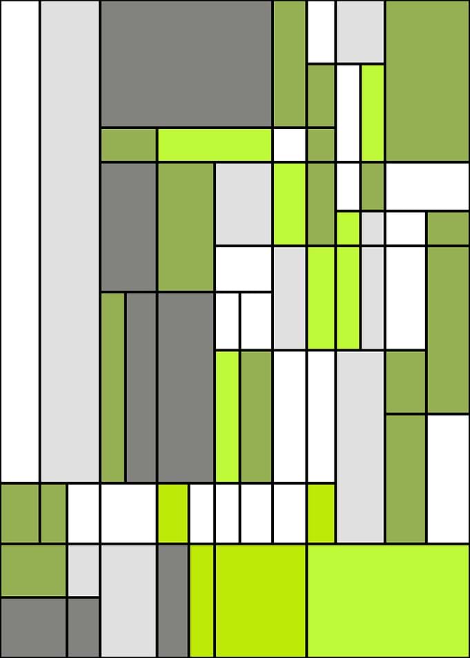 Piet Mondrian style