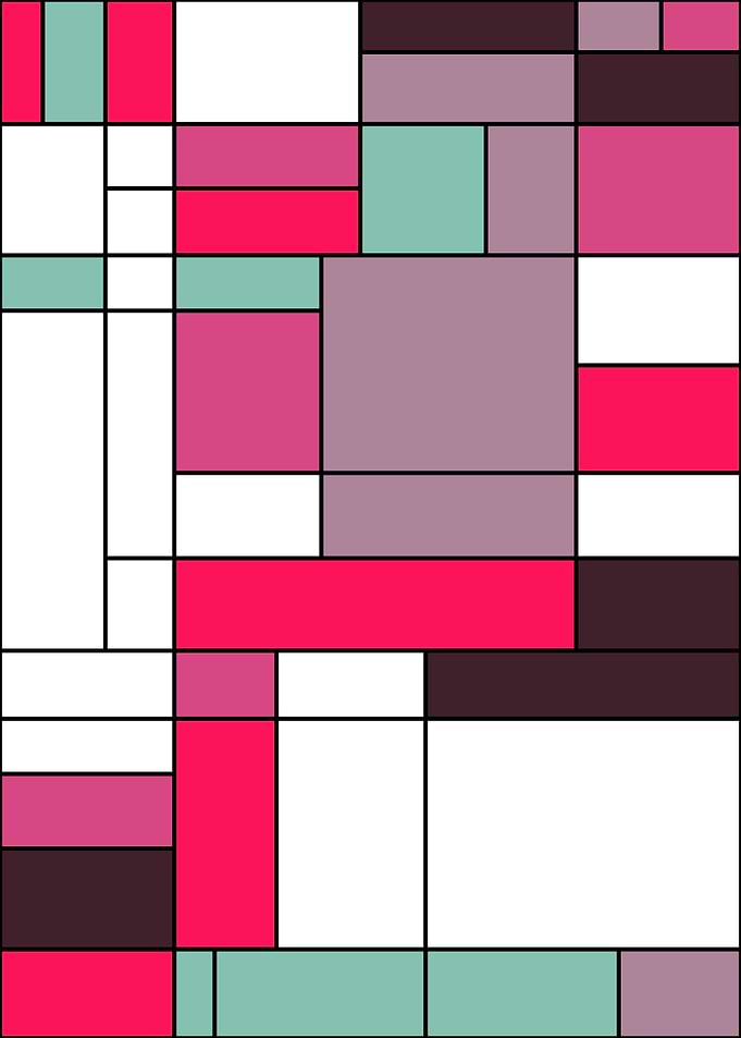 Piet Mondrian style