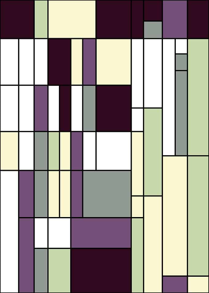 Piet Mondrian style